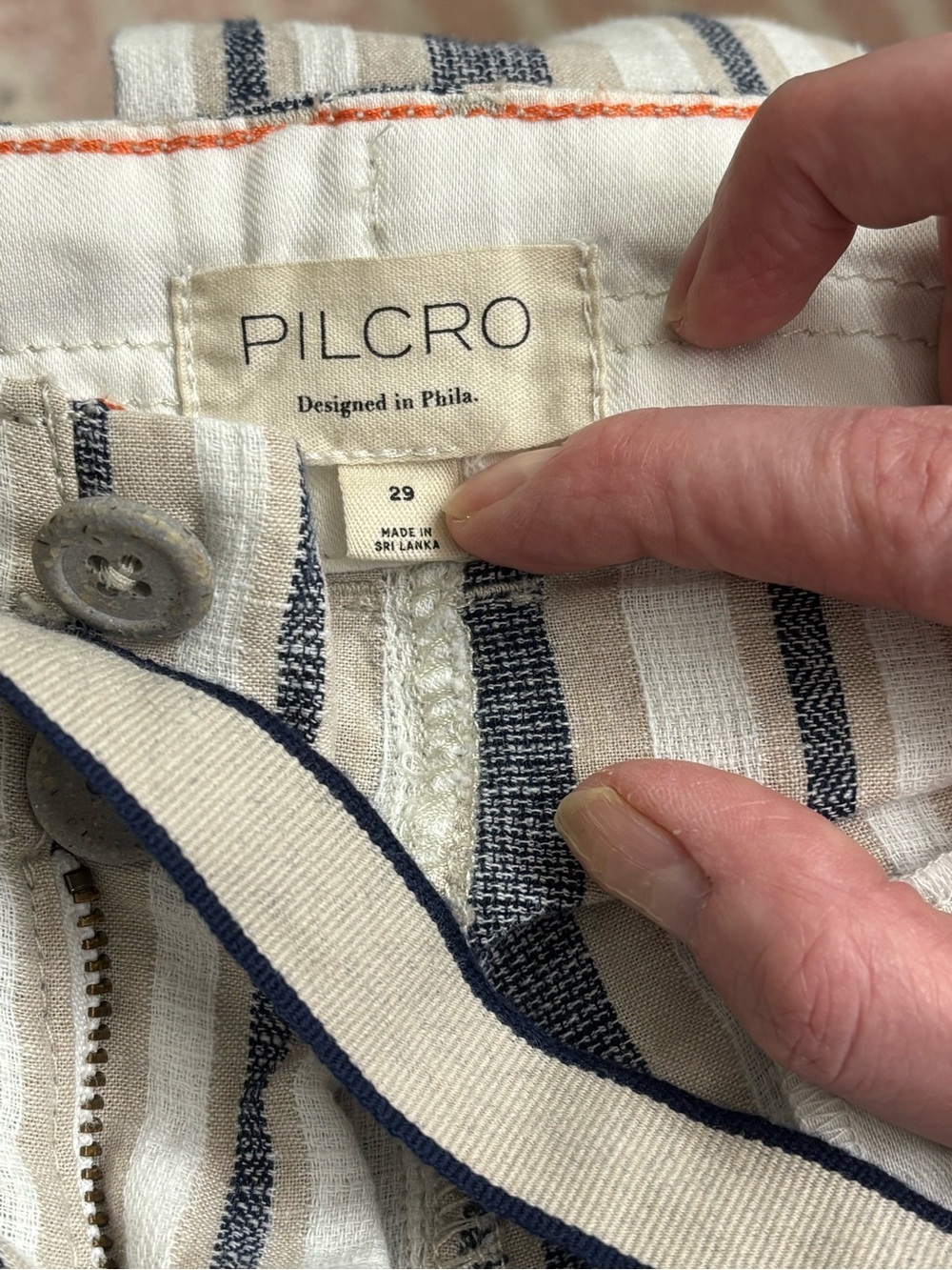 Pilcro Anthropologie cargo beach pants - Picture 4 of 13